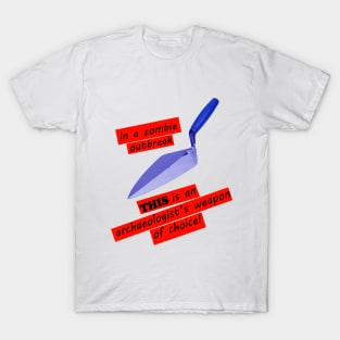 This is an archaeologist's weapon of choice! T-Shirt